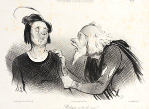 ... Rodrigue har du et hjerte ... af Honoré Daumier